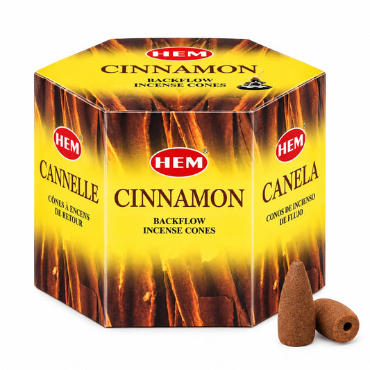 HEM CINNAMON BACKFLOW CONES