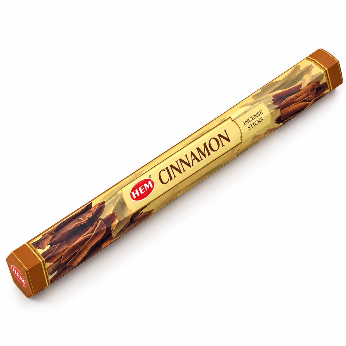 XL HEM CINNAMON INCENSE STICKS - ABUNDANCE