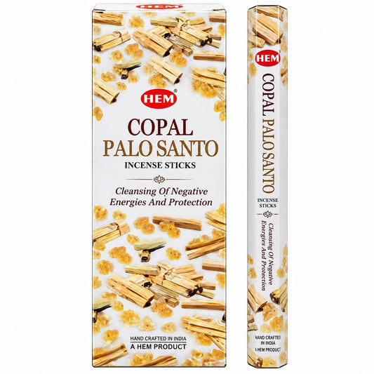 COPAL PALO SANTO INCENSE STICKS - HEM