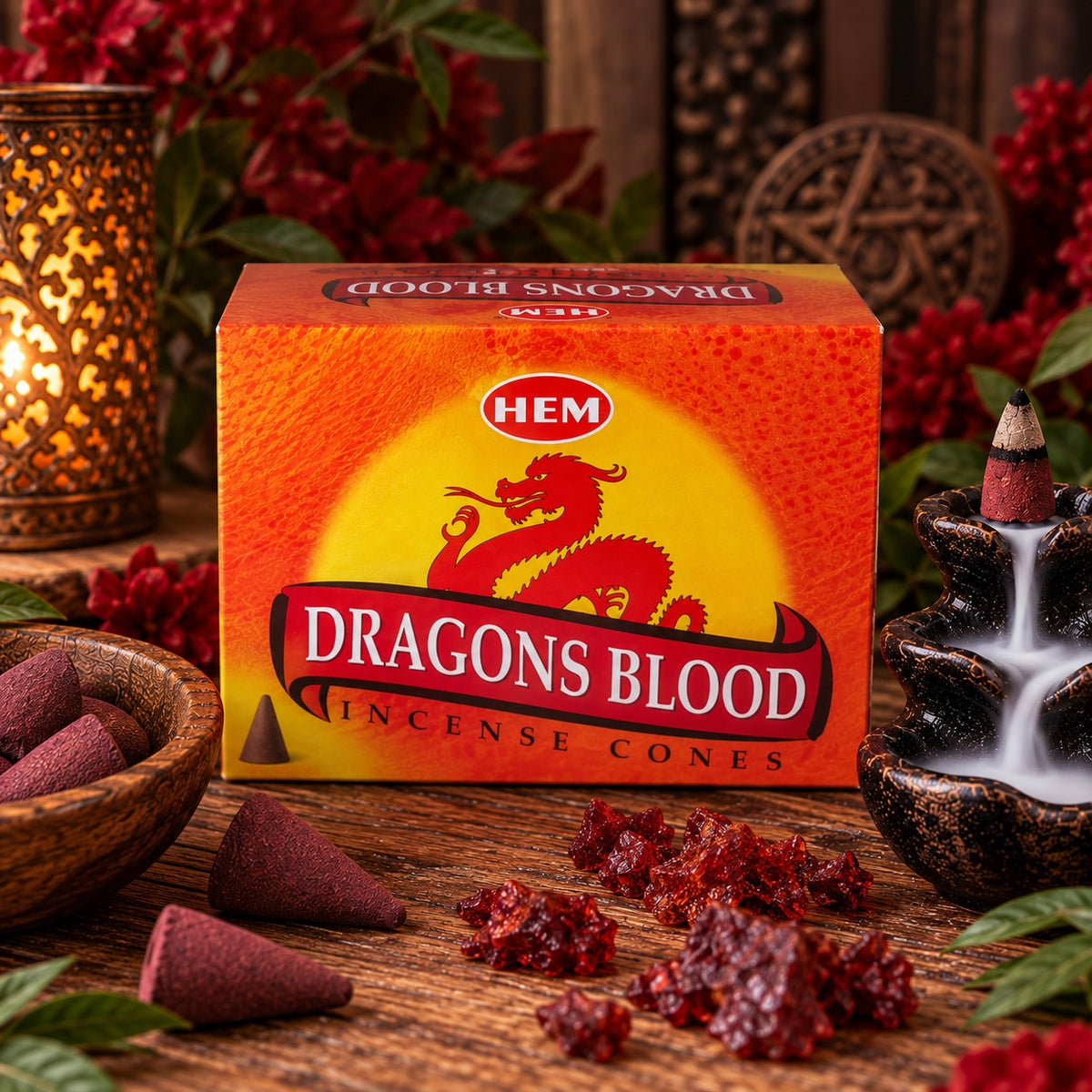 INCENSE CONES - DRAGON'S BLOOD