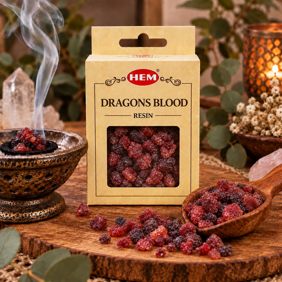 RESIN HEM - DRAGON'S BLOOD