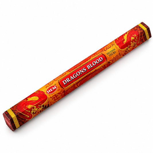 XL HEM DRAGONS BLOOD INCENSE STICKS  - PURIFICATION AND PROTECTION