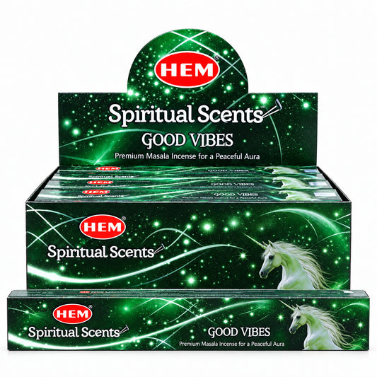 SPRITUAL SCENTS GOOD VIBES INCENSE STICKS