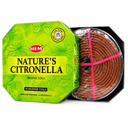 CITRONELLA INCENSE COILS XL - INSECT REPELLANT