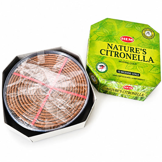 CITRONELLA INCENSE COILS XL - INSECT REPELLANT