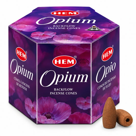 HEM OPIUM BACKFLOW CONES