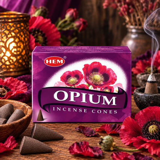 INCENSE CONES - OPIUM