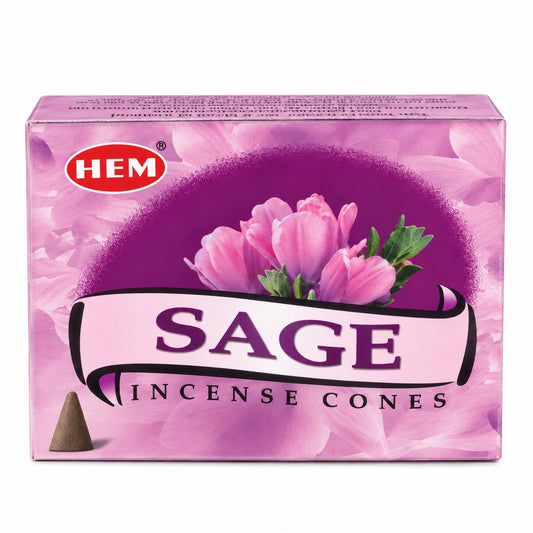 INCENSE CONES - PURPLE SAGE