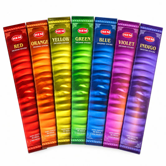 SEVEN COLOURS INCENSE STICKS - HEM