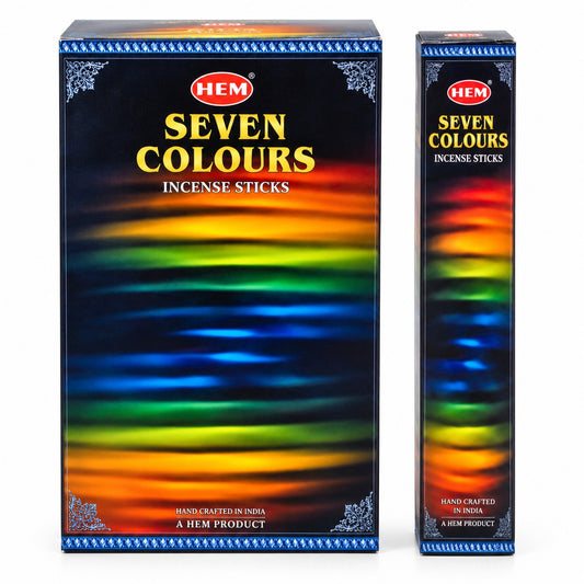 SEVEN COLOURS INCENSE STICKS - HEM