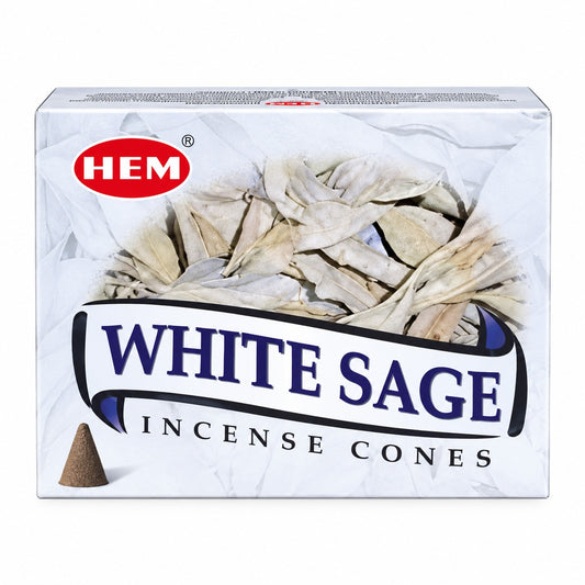 INCENSE CONES - WHITE SAGE