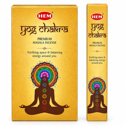 HEM YOG CHAKRA MASALA INCENSE