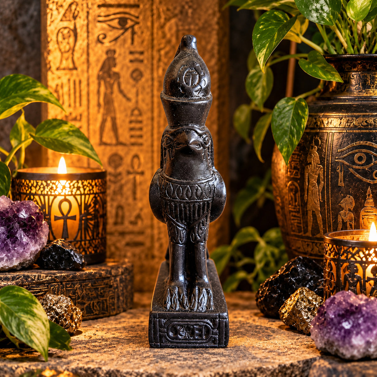 EGYPTIAN HORUS STATUE