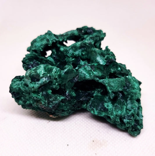 SILKY MALACHITE SPECIMEN ( 150 g ) - WEALTH