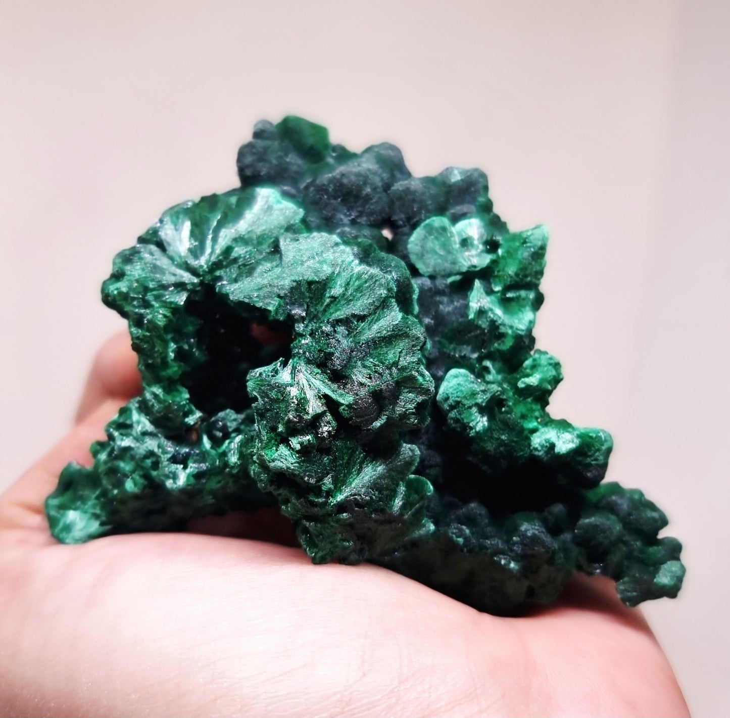 SILKY MALACHITE SPECIMEN ( 182 g ) - WEALTH