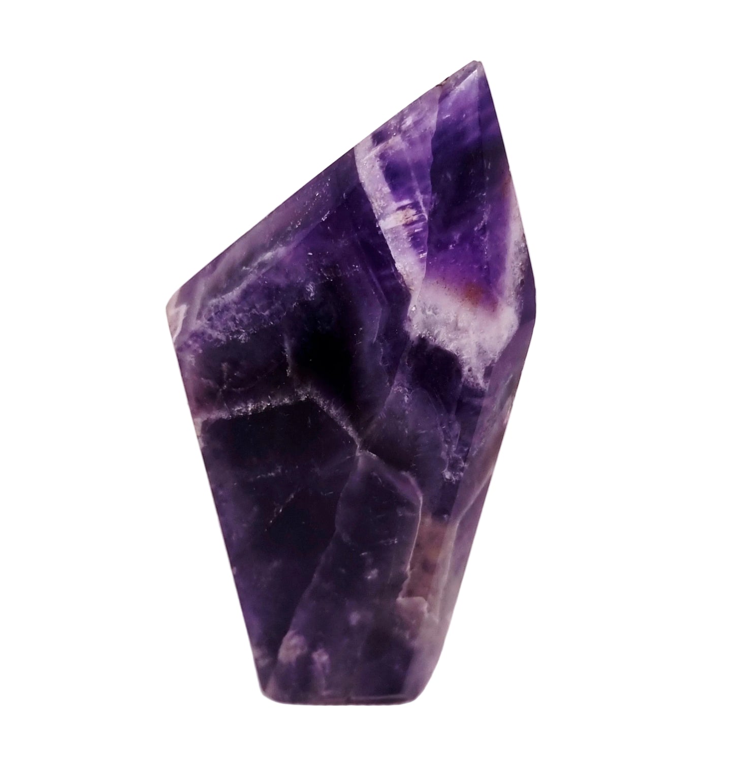 CHEVRON AMETHYST POLISHED TOWER POINT 273 g - INTUITION