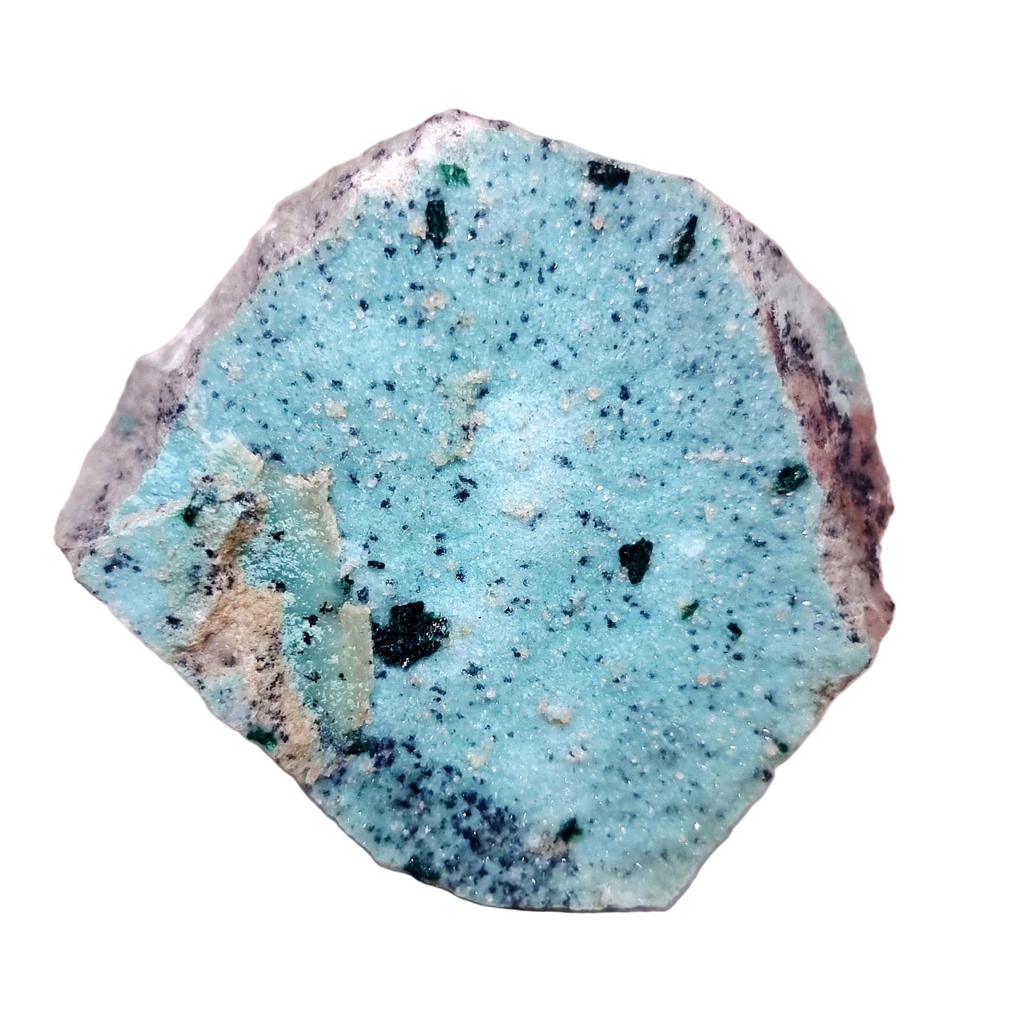 NATURAL DRUZY CHRYSOCOLLA SPECIMEN 537 g - PERSONAL POWER