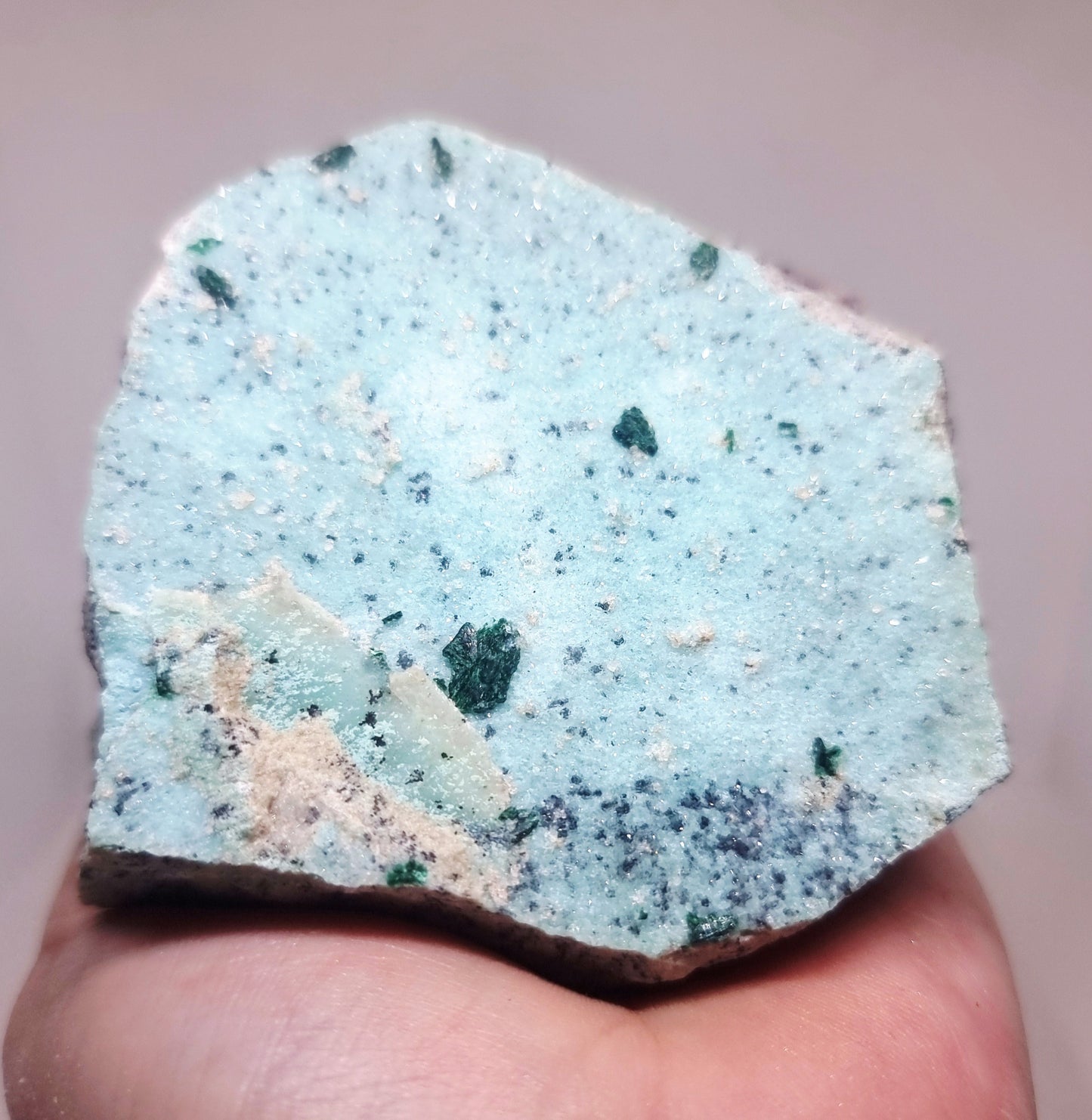NATURAL DRUZY CHRYSOCOLLA SPECIMEN 537 g - PERSONAL POWER