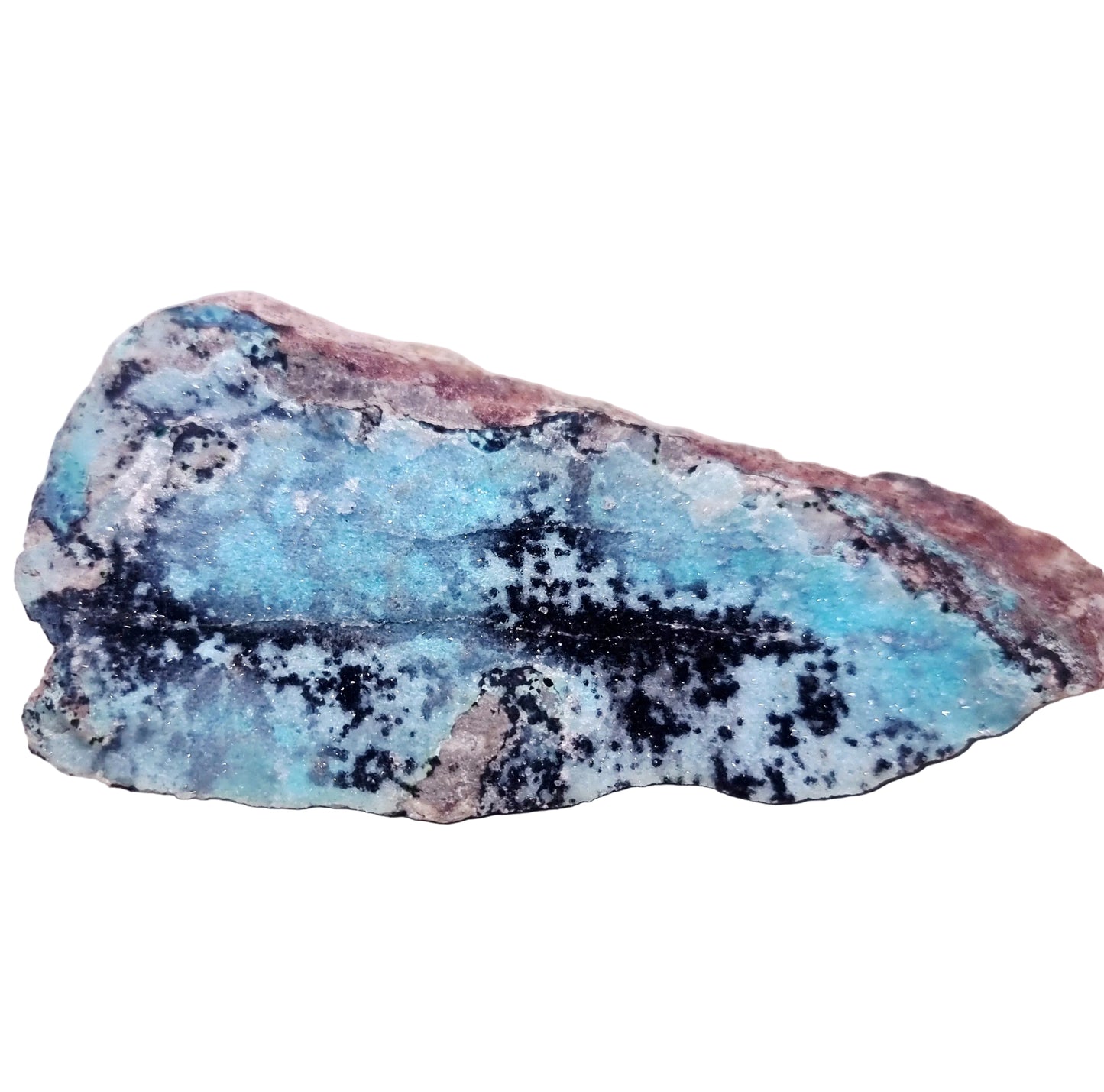 NATURAL DRUZY CHRYSOCOLLA SPECIMEN 396 g - PERSONAL POWER