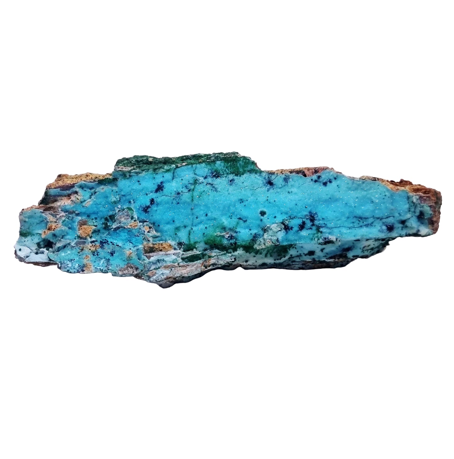 NATURAL DRUZY CHRYSOCOLLA SPECIMEN 397 g - PERSONAL POWER