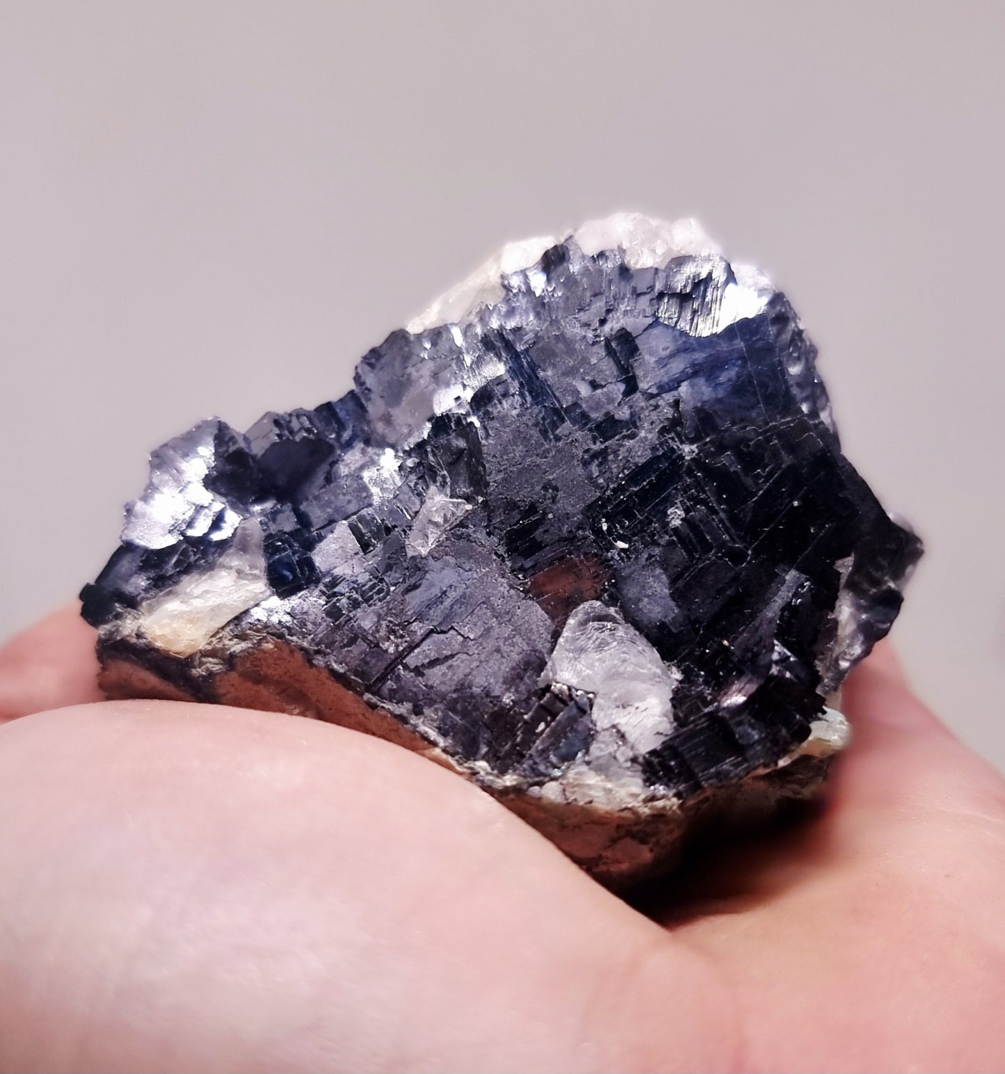 NATURAL COBBED SILVER MIRROR GALENA 313 g - SPIRITUAL TRANSFORMATION