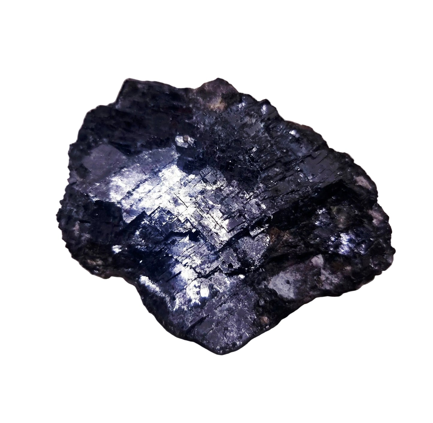 NATURAL COBBED SILVER MIRROR GALENA 206 g - SPIRITUAL TRANSFORMATION