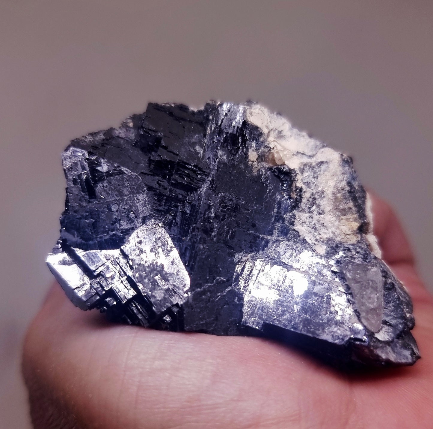 NATURAL COBBED SILVER MIRROR GALENA 207 g - SPIRITUAL TRANSFORMATION