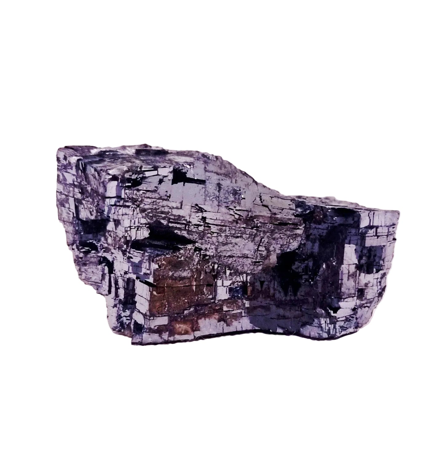 NATURAL COBBED SILVER MIRROR GALENA 241 g - SPIRITUAL TRANSFORMATION