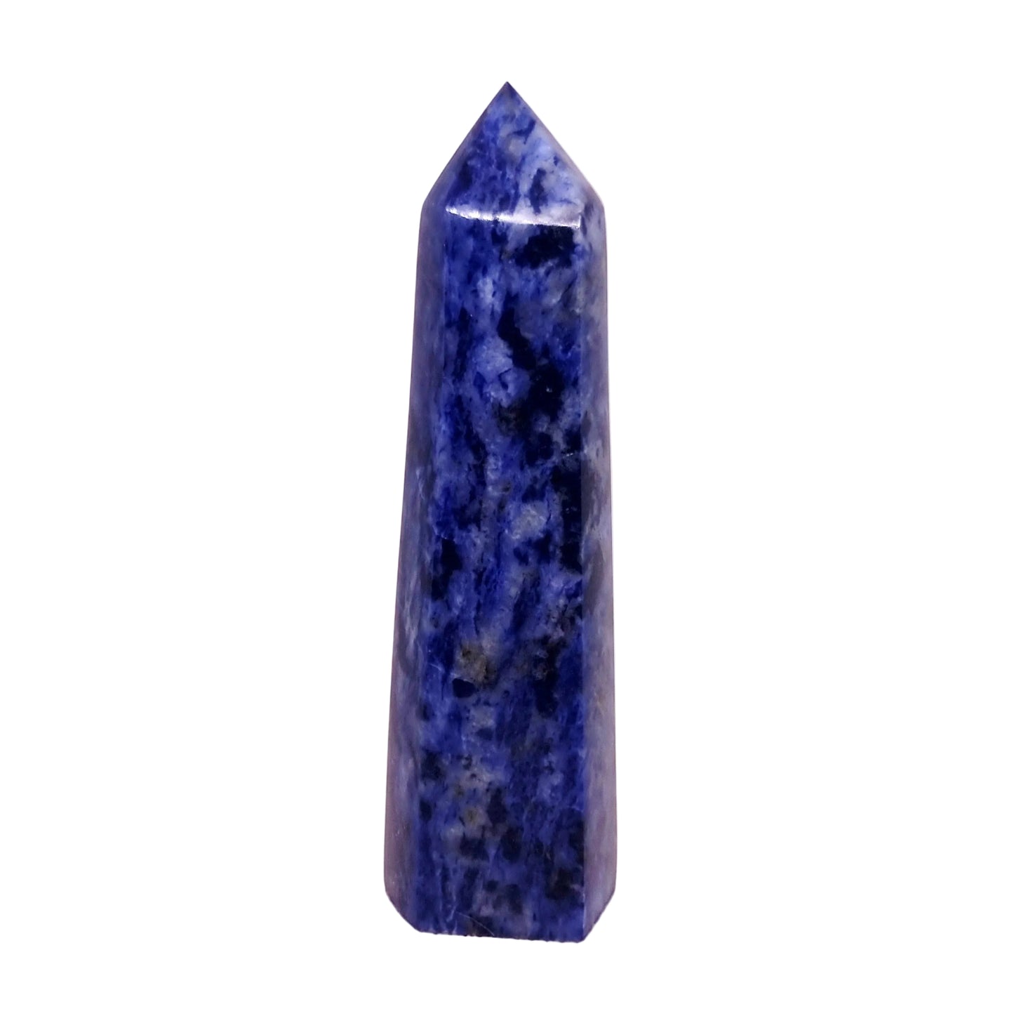 SODALITE POLISHED TOWER 11 cm - EMOTIONAL WELLBEING
