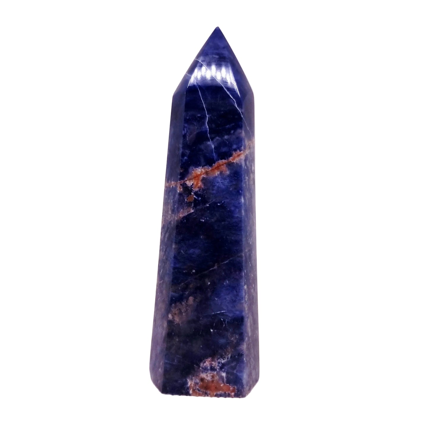 SODALITE POLISHED TOWER 10 cm - EMOTIONAL WELLBEING