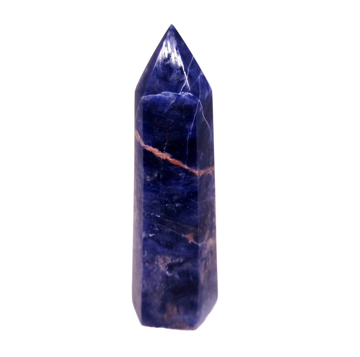SODALITE POLISHED TOWER 10 cm - EMOTIONAL WELLBEING