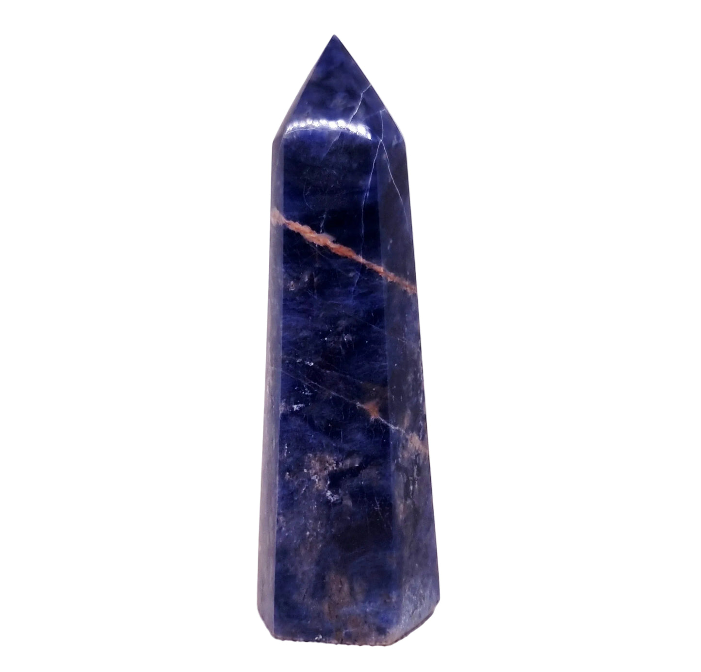 SODALITE POLISHED TOWER 10 cm - EMOTIONAL WELLBEING