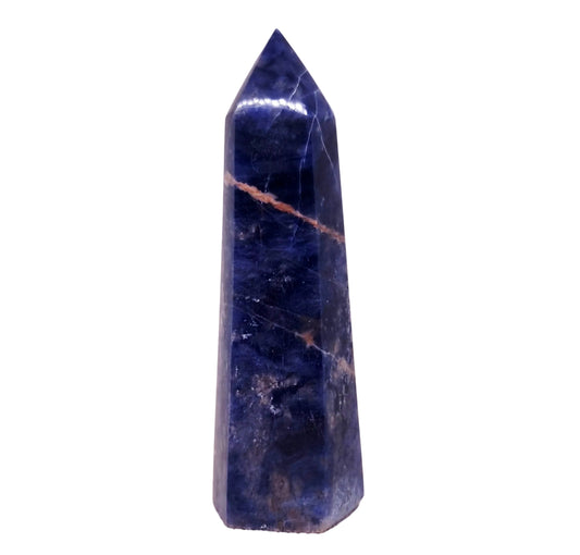 SODALITE POLISHED TOWER 10 cm - EMOTIONAL WELLBEING