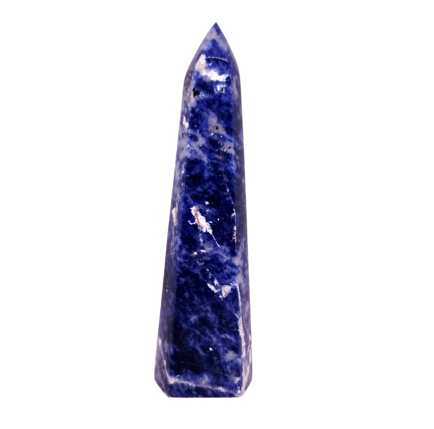 SODALITE POLISHED TOWER 13 cm - EMOTIONAL WELLBEING
