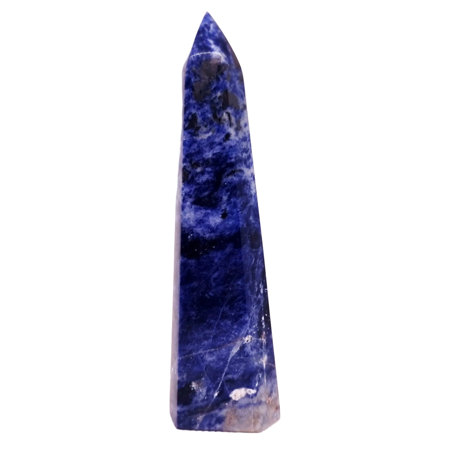 SODALITE POLISHED TOWER 13 cm - EMOTIONAL WELLBEING
