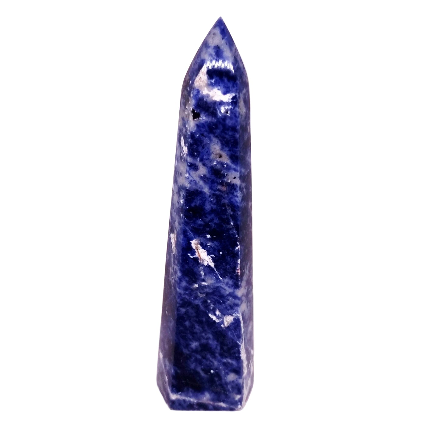 SODALITE POLISHED TOWER 13 cm - EMOTIONAL WELLBEING