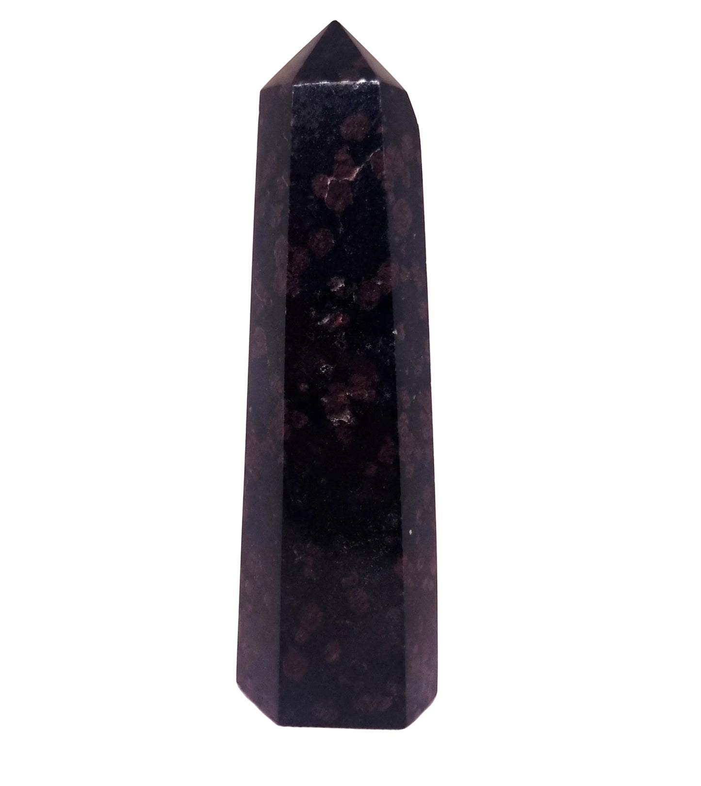 BLUE SPARK LOLITE POLISHED TOWER 666 g - INTUITION