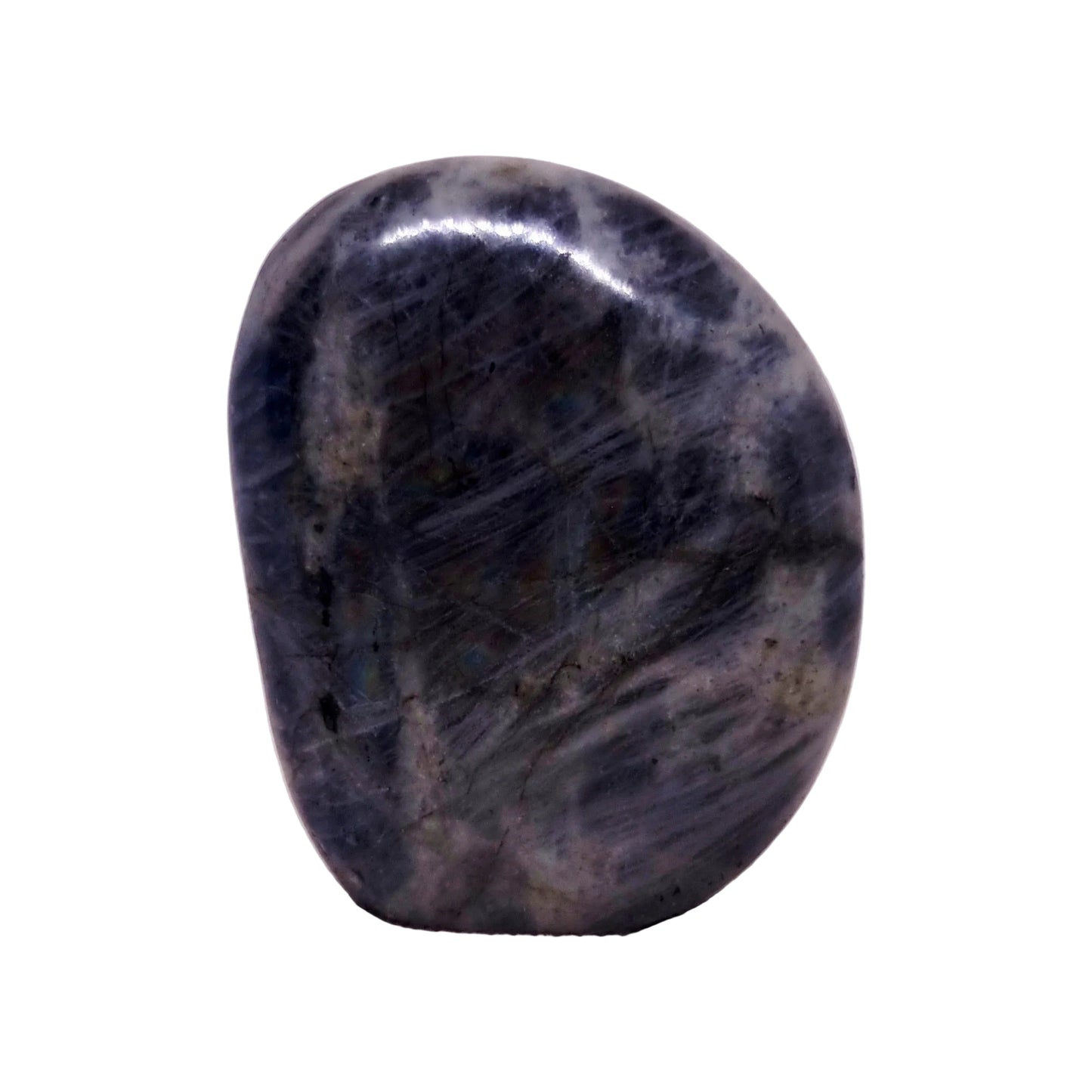 BLUE & GREEN FLASH LABRADORITE FREEFORM 199 g - CLAIRVOYANCE