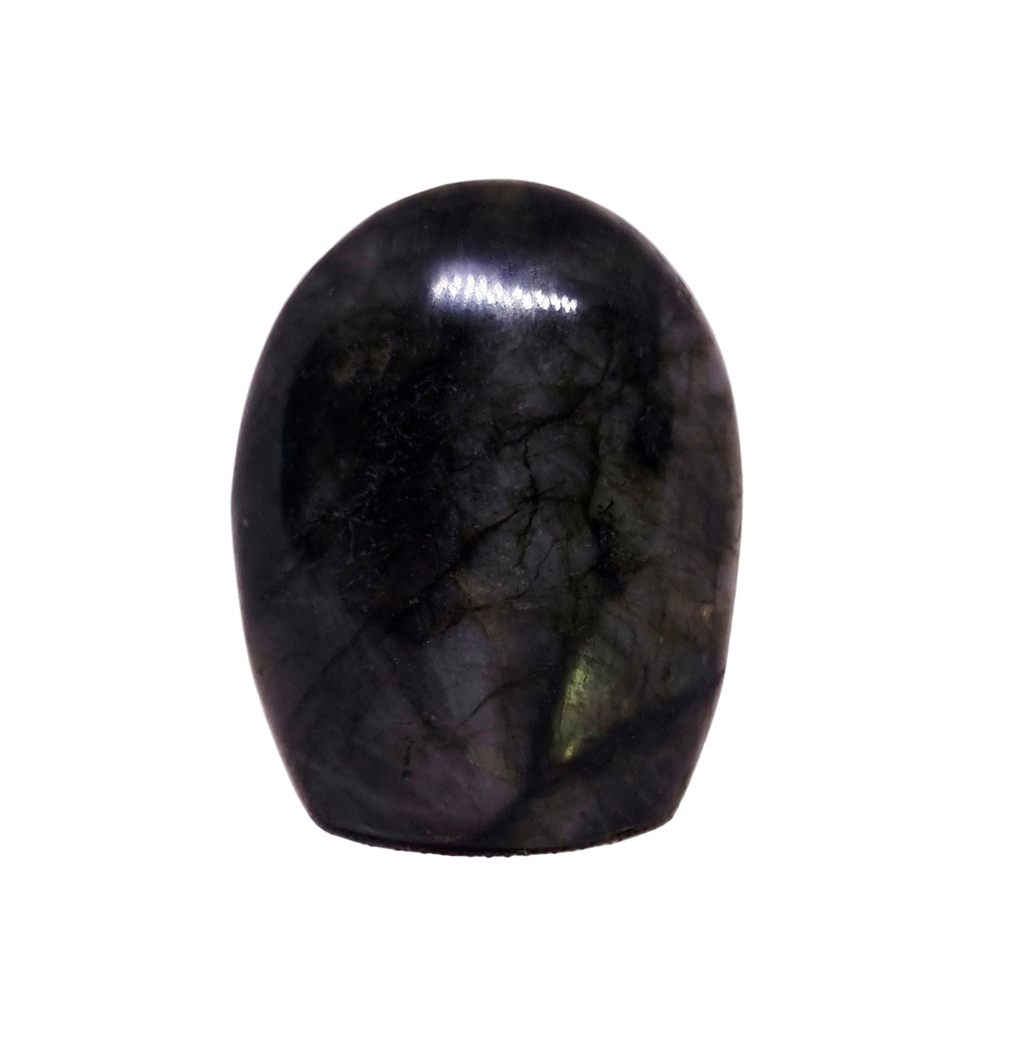 BLUE & GREEN FLASH LABRADORITE FREEFORM 198 g - CLAIRVOYANCE