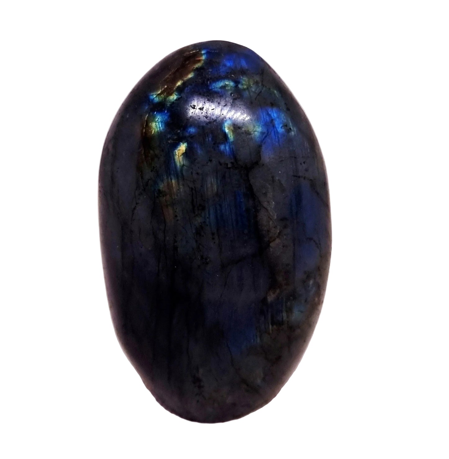 BLUE & GREEN FLASH LABRADORITE FREEFORM 177 g - CLAIRVOYANCE