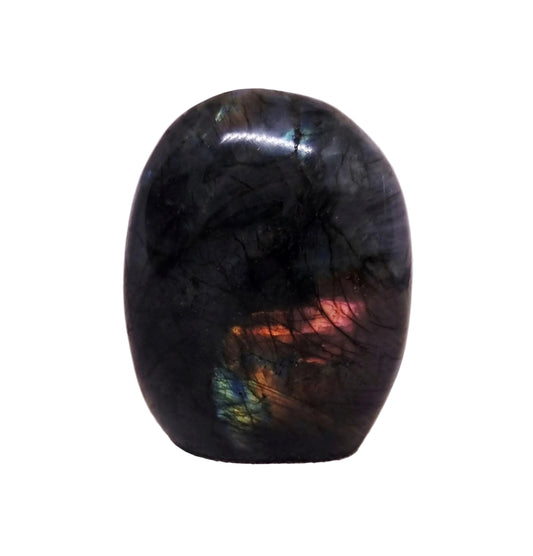 BLUE & GREEN FLASH LABRADORITE FREEFORM 230 g - CLAIRVOYANCE
