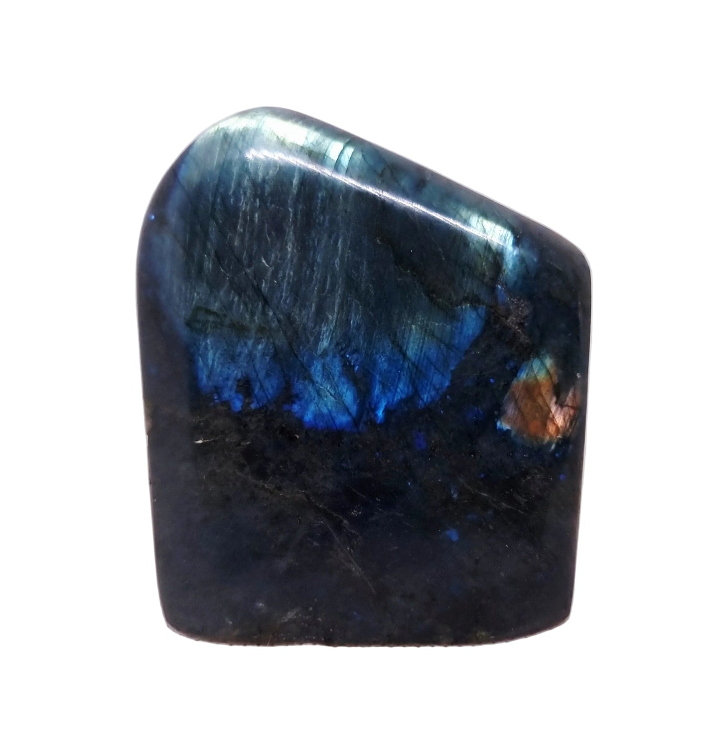 BLUE & GREEN FLASH LABRADORITE FREEFORM 359 g - CLAIRVOYANCE