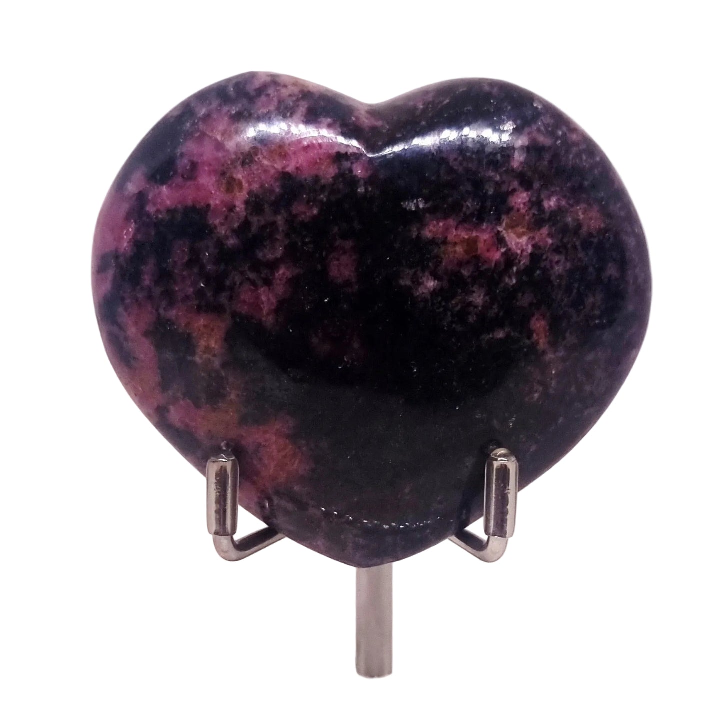 RHODONITE POLISHED HEART 263 g - LOVE & COMPASSION