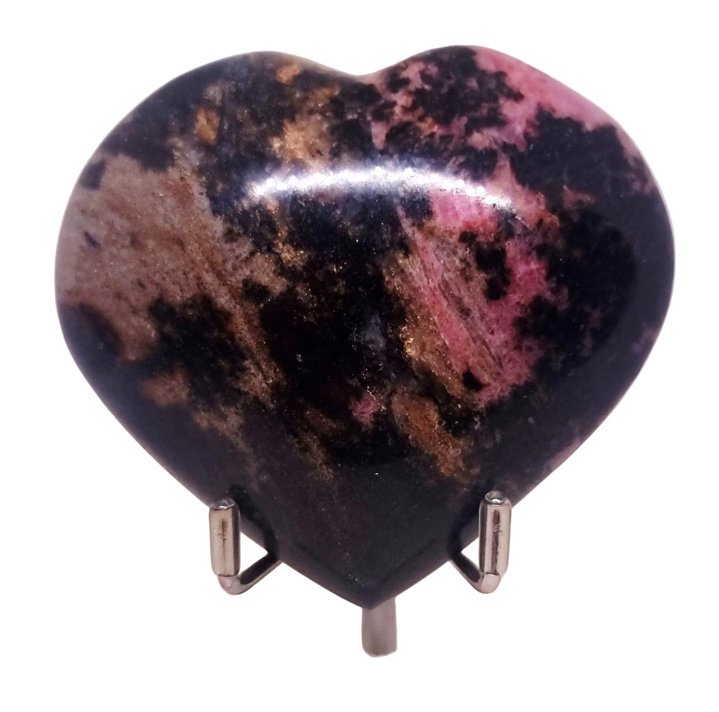 RHODONITE POLISHED HEART 378 g - LOVE & COMPASSION