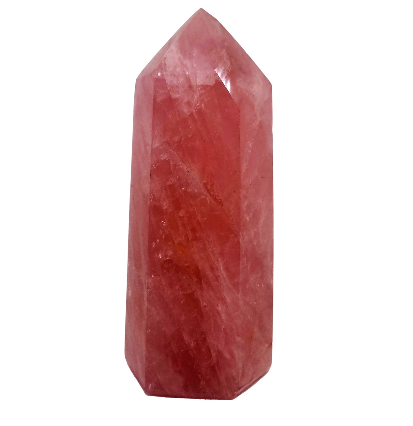 ROSE QUARTZ POLISHED TOWER 15 cm - UNCONDITIONAL LOVE
