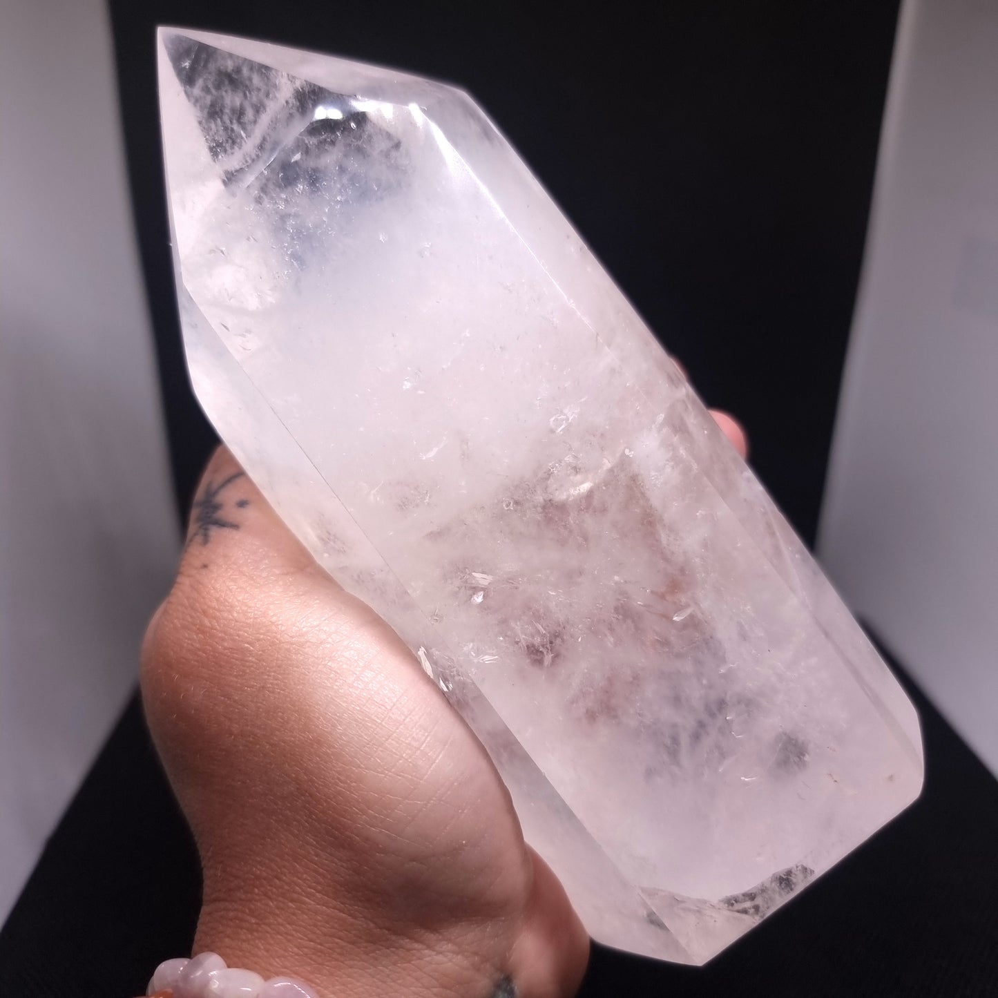 CLEAR QUARTZ TOWER 799 g - ENERGY GENERATOR