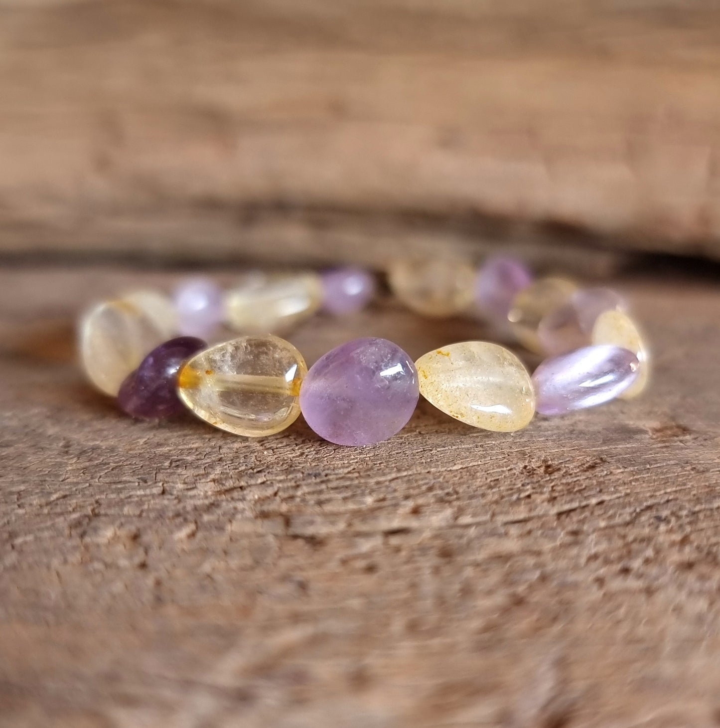 AMETRINE NUGGET BRACELET - INTUITION
