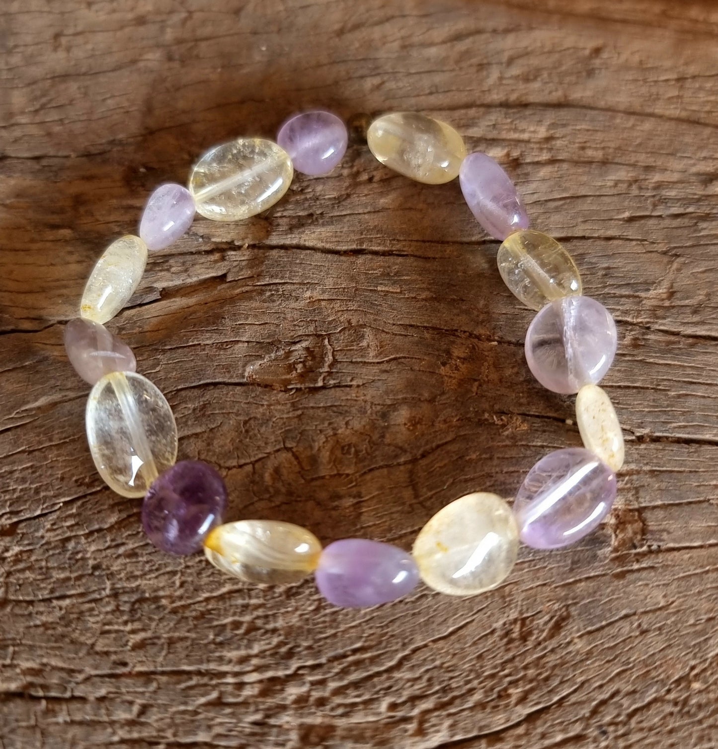 AMETRINE NUGGET BRACELET - INTUITION