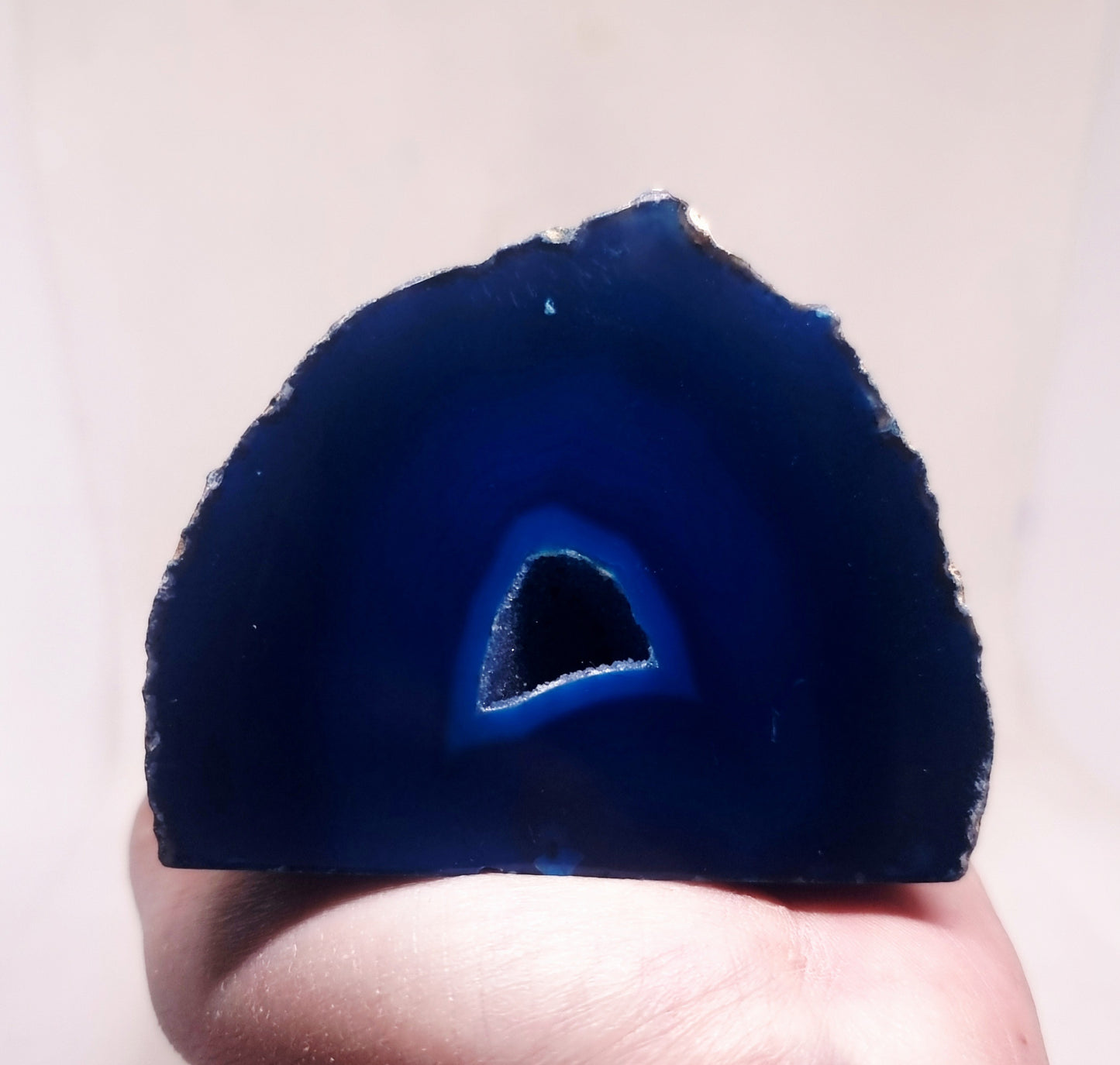 TEAL AGATE GEODE 300 g - INNER PEACE