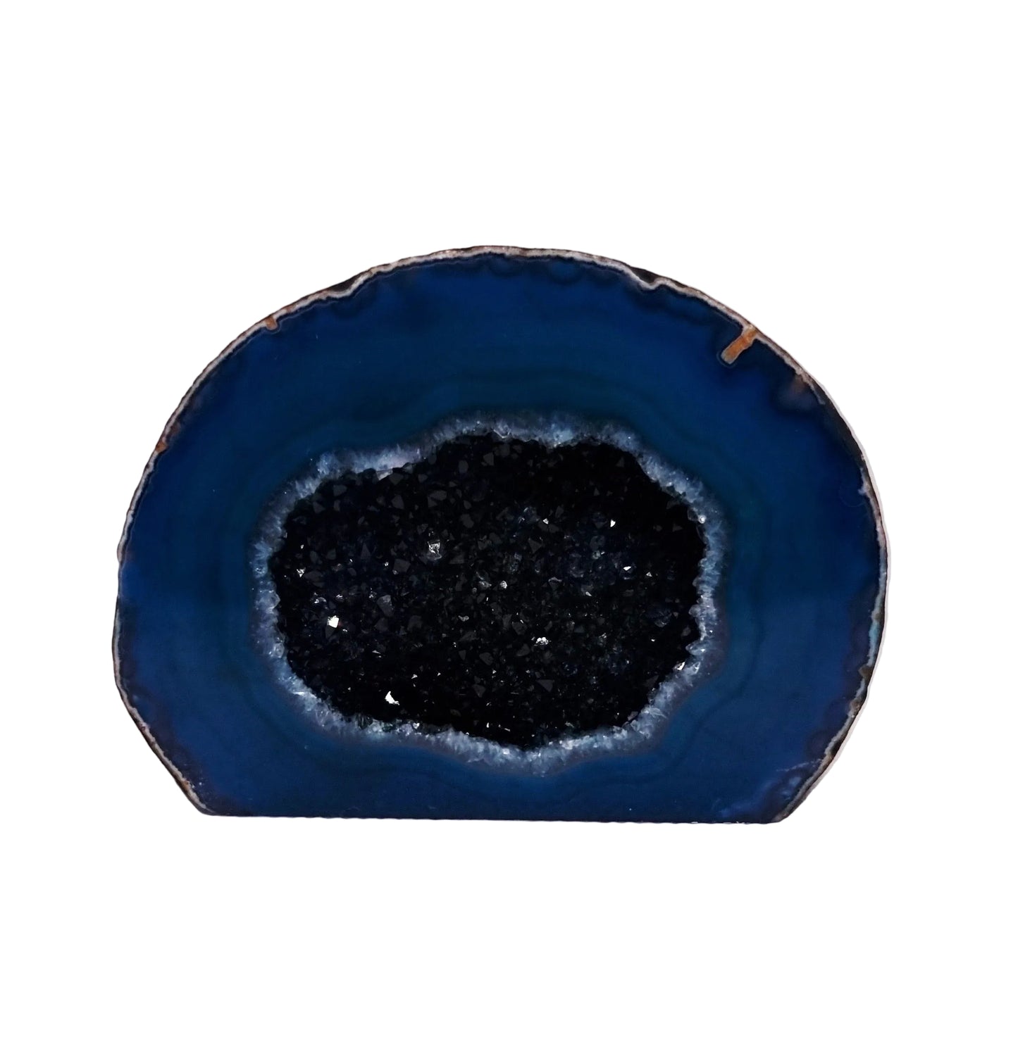 TEAL AGATE GEODE 277 g - INNER PEACE